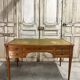 Louis XVI style flat desk in cherry wood from around 1960.