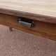 Old oak farm table - 1m62