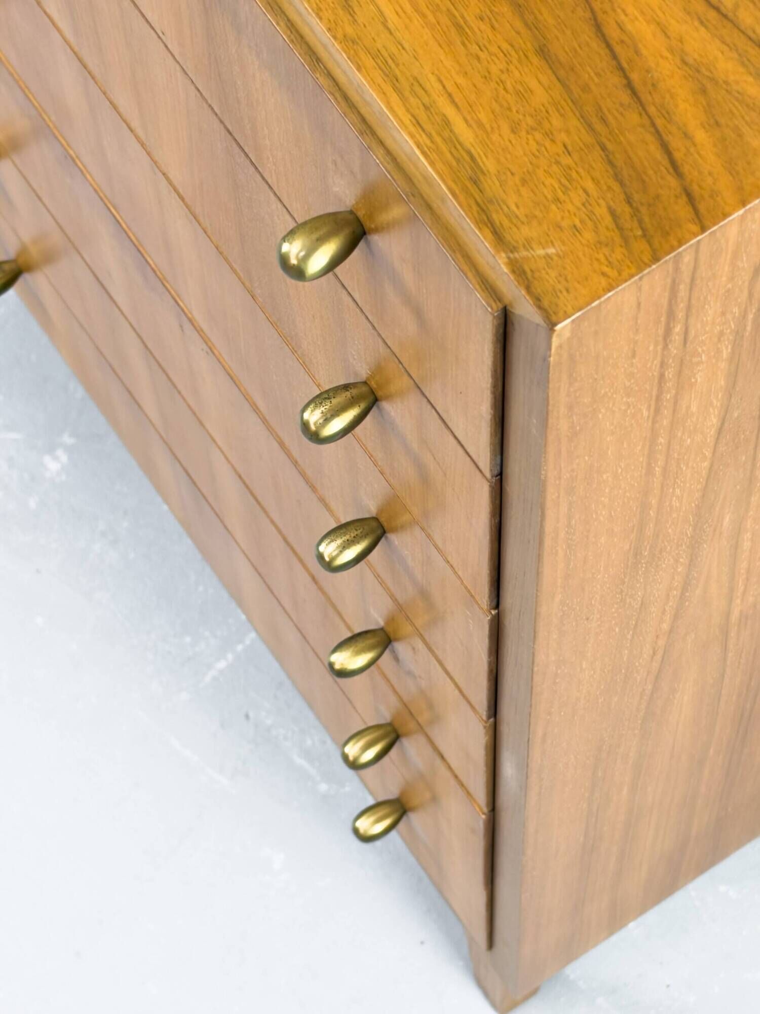 Mid-Century Sideboard in Walnut by Georg Satink for WK Möbel, 1950s