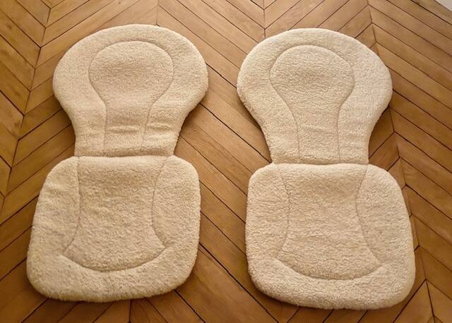 Pair of mid-century chairs designed by Gastone Rinaldi, Italy, 1970