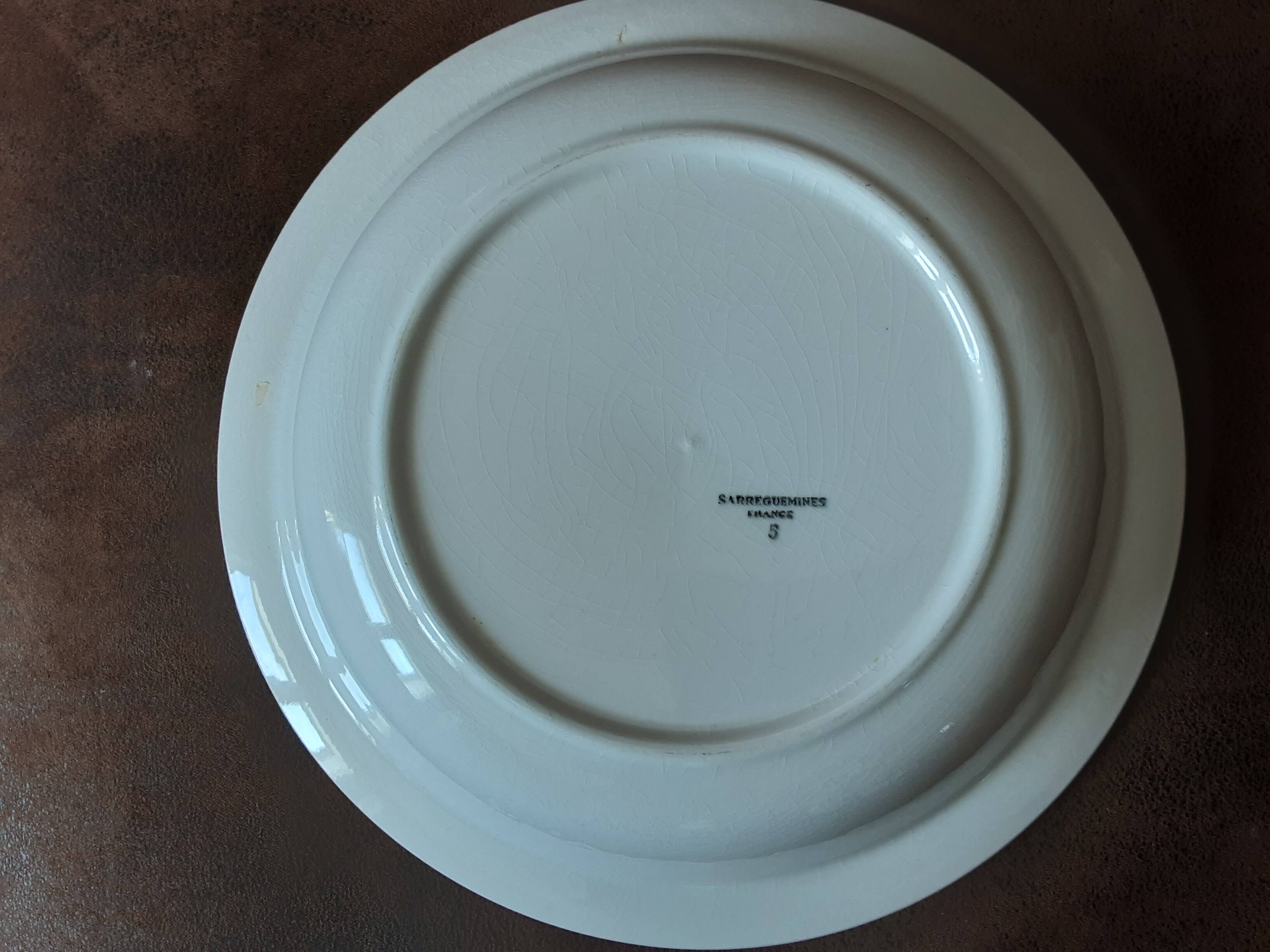 Sarreguemines salad bowl