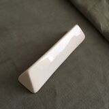 Set of 6 ivory ceramic knives