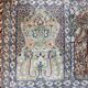 Silk cashmere carpet 143x79cm