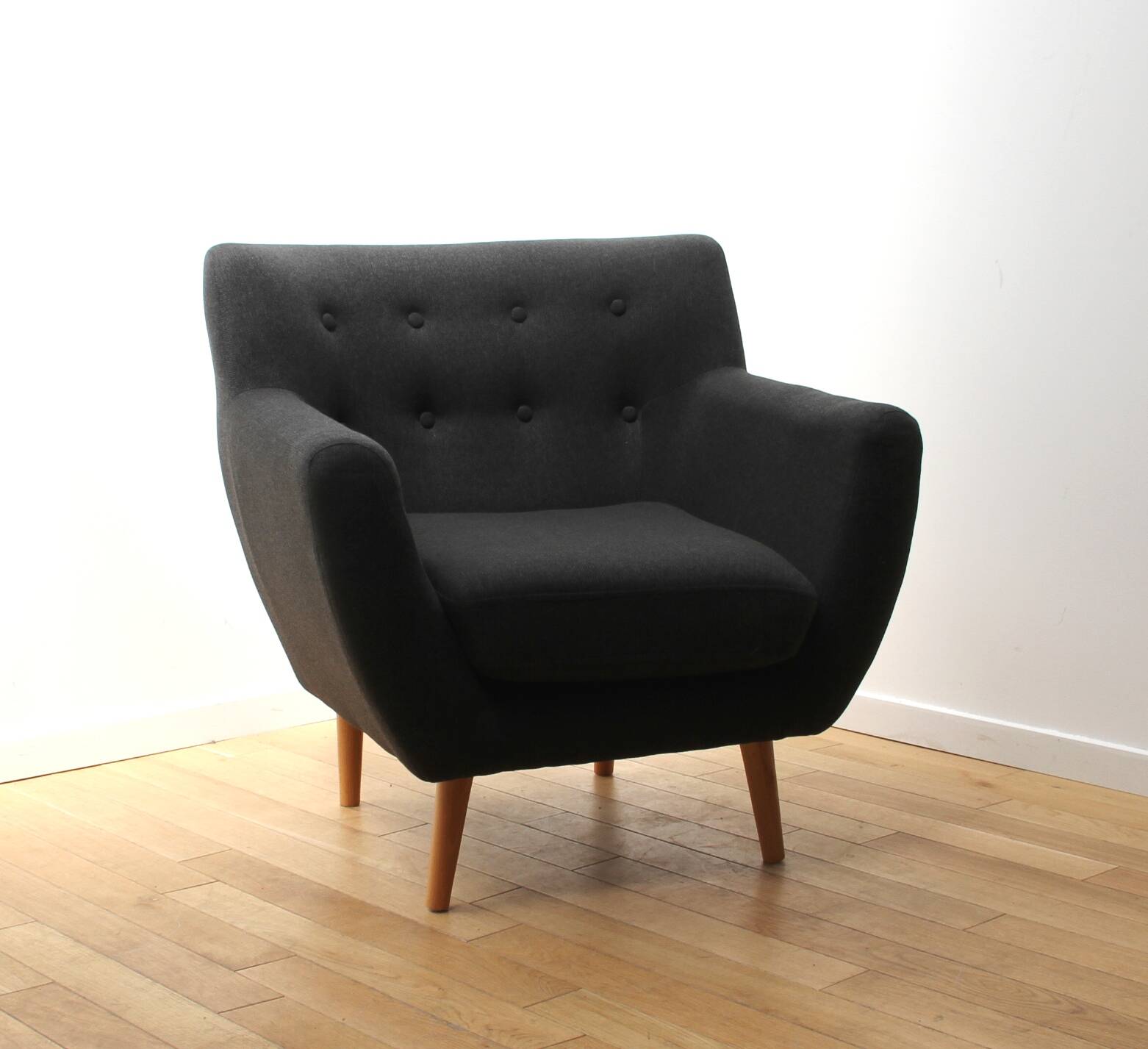 Pair of designer armchairs