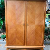 1950 compass foot cabinet