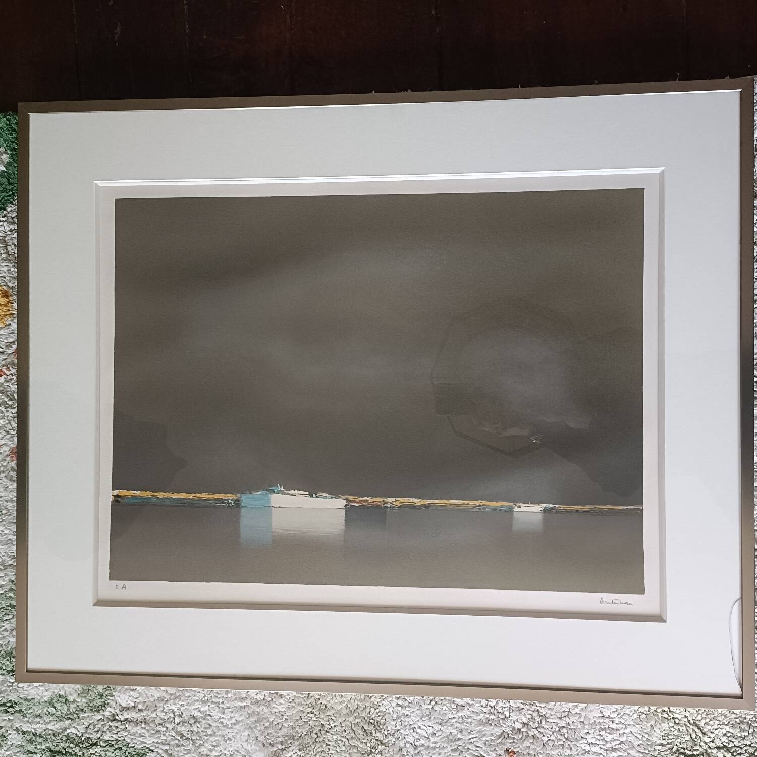 Original signed lithograph, EA by DOUTRELEAU.