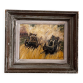 Tableau Grand Prix, car race, Paulette Bardy, 1940s