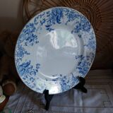 Large iron earth dish Campanules Saint Amand Hamage