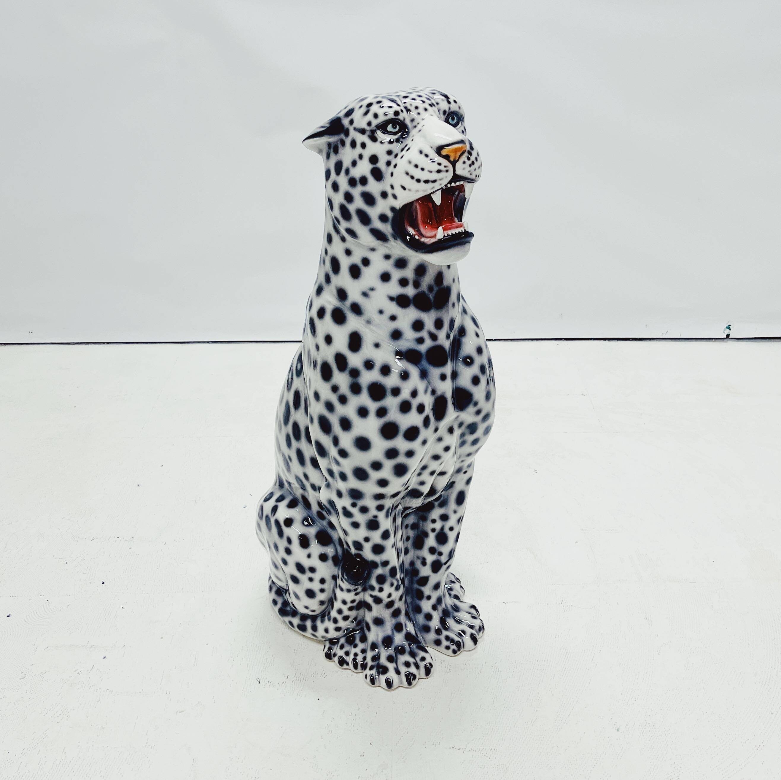 Snow Leopard Ceramic
