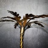 Brutalist palm lamp, 1970.