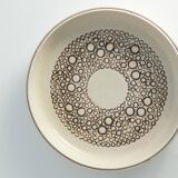 Scandinavian Modern Stoneware Plate "Mykene", Britt-Louise Sundell, Gustavsberg
