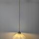 Vintage white opaline pendant light