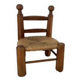 “Fireside” chair in the style and period of Charles Dudouyt, 1940s