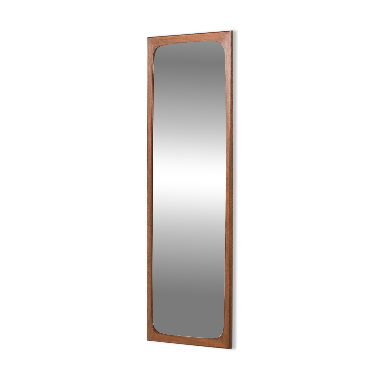 Danish rosewood mirror in the style of Aksel Kjersgaard, 1960s