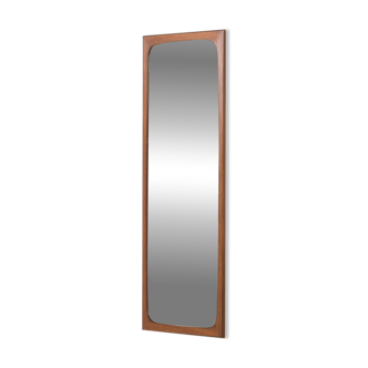 Danish rosewood mirror in the style of Aksel Kjersgaard, 1960s
