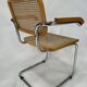 Set of 4 Cesca model armchairs by Marcel Breuer