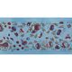 Hand knotted rug, vintage Turkish rug 53x190 cm