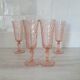 Rosaline champagne flutes