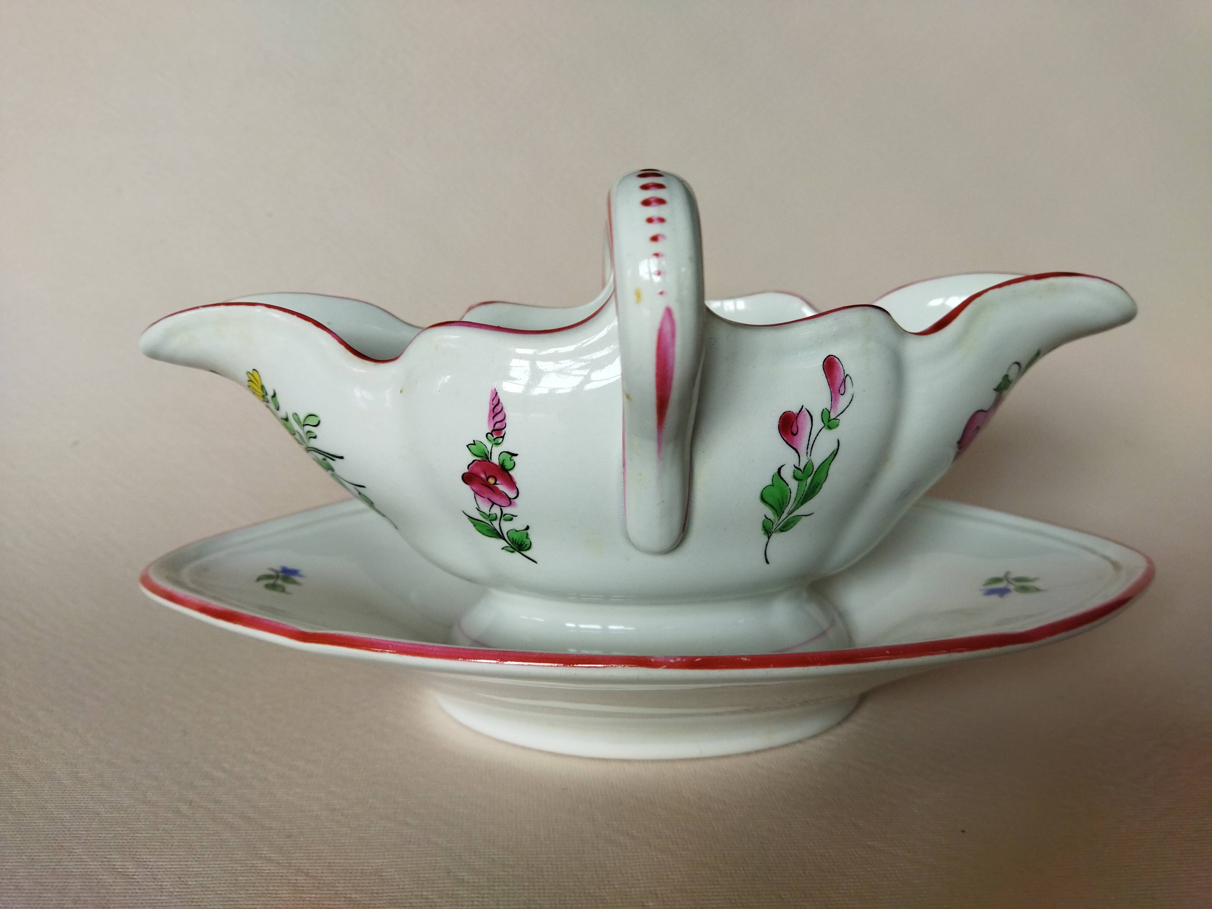 Saucière "Réverbère fin" KG Lunéville