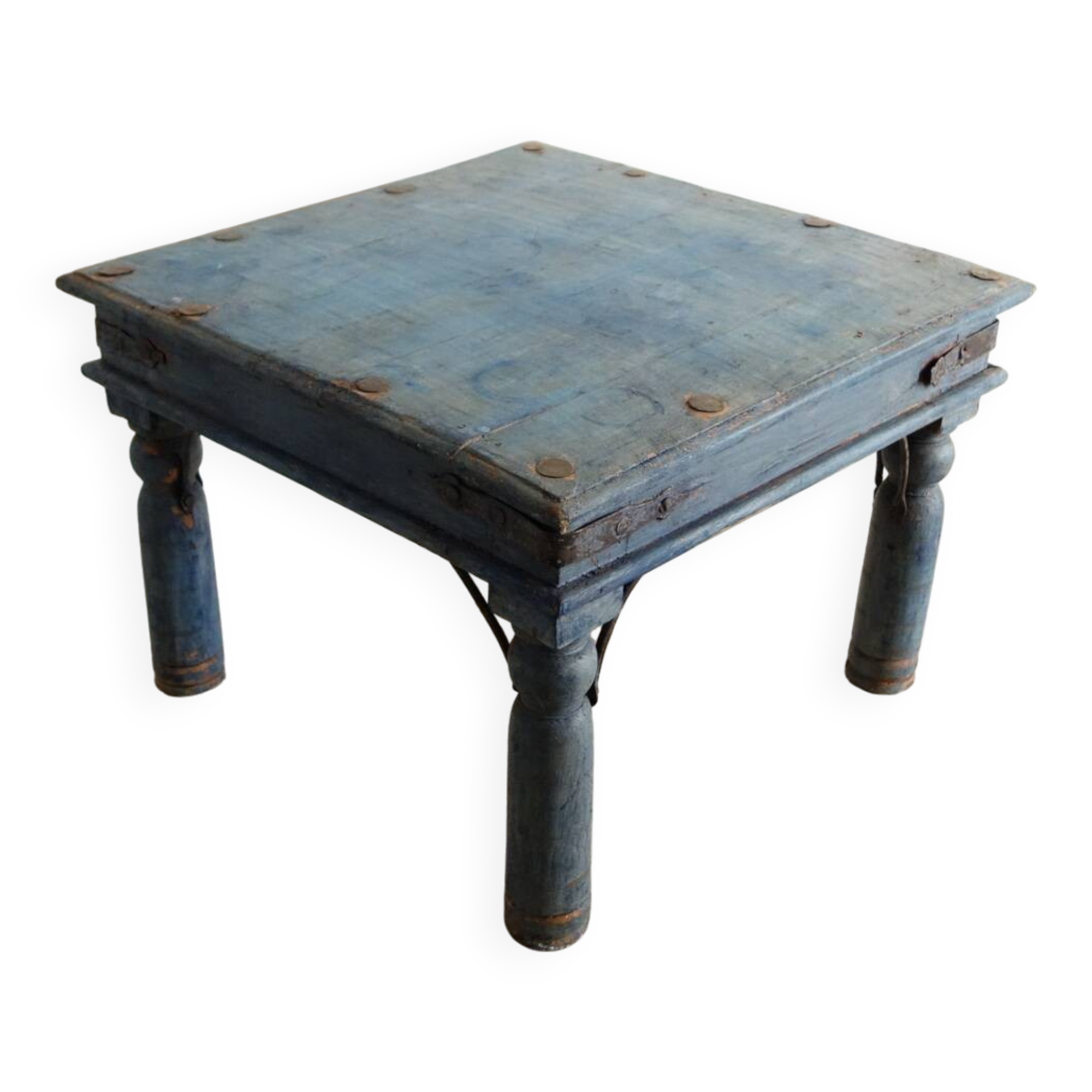 Table basse rustique shabby chic