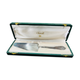 Christofle silver metal pie shovel, vendome model