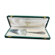 Christofle silver metal pie shovel, vendome model