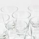 Set of six mid-century crystal wine glasses, Austria, 1950s.