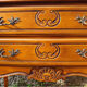 Louis XV mind jumper dresser, 2 drawers, cherry, 60s
