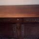 Provincial Louis XV walnut buffet from the 18th century.