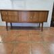 Enfilade scandinave en chêne des années 60 , 125cms de L