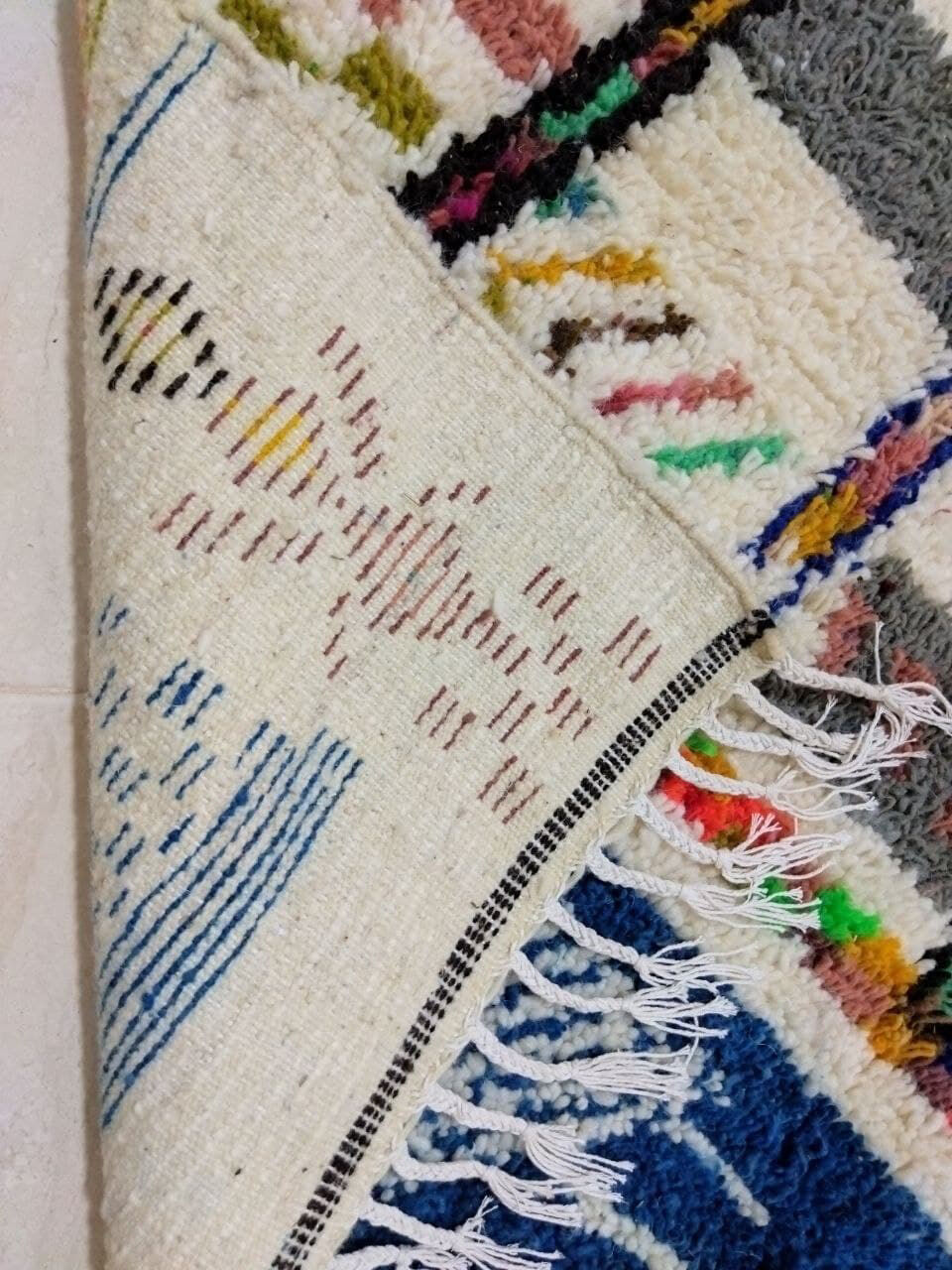 Tapis berbère marocain 263 x 155cm