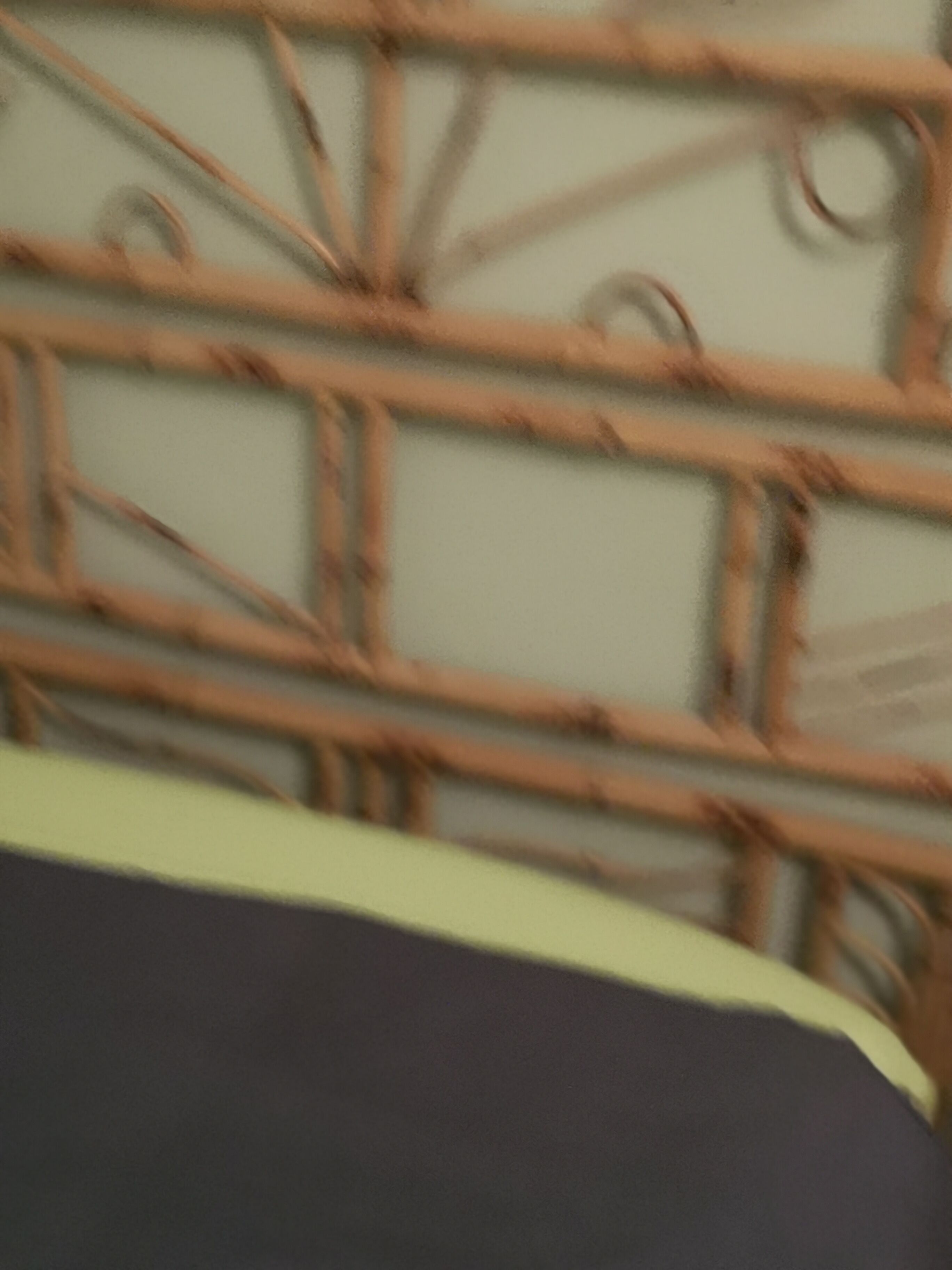 Rattan bamboo headboard