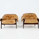 Set of 2 "MP-41" Armchairs by Percival Lafer for Lafer MP, 1970s