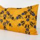 Vintage embroidered cushion cover 102x61 cm