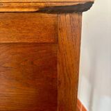 Table de chevet dessus en marble rose