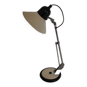 Vintage aluminum table lamp
