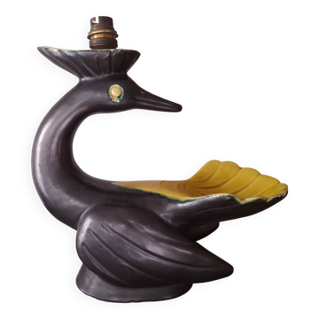 Pied de lampe en ceramique annees 50's
