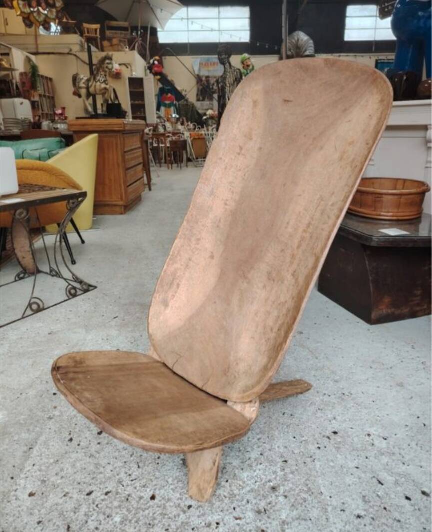 African palaver chair