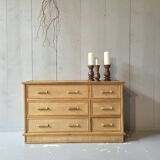 Commode en rotin