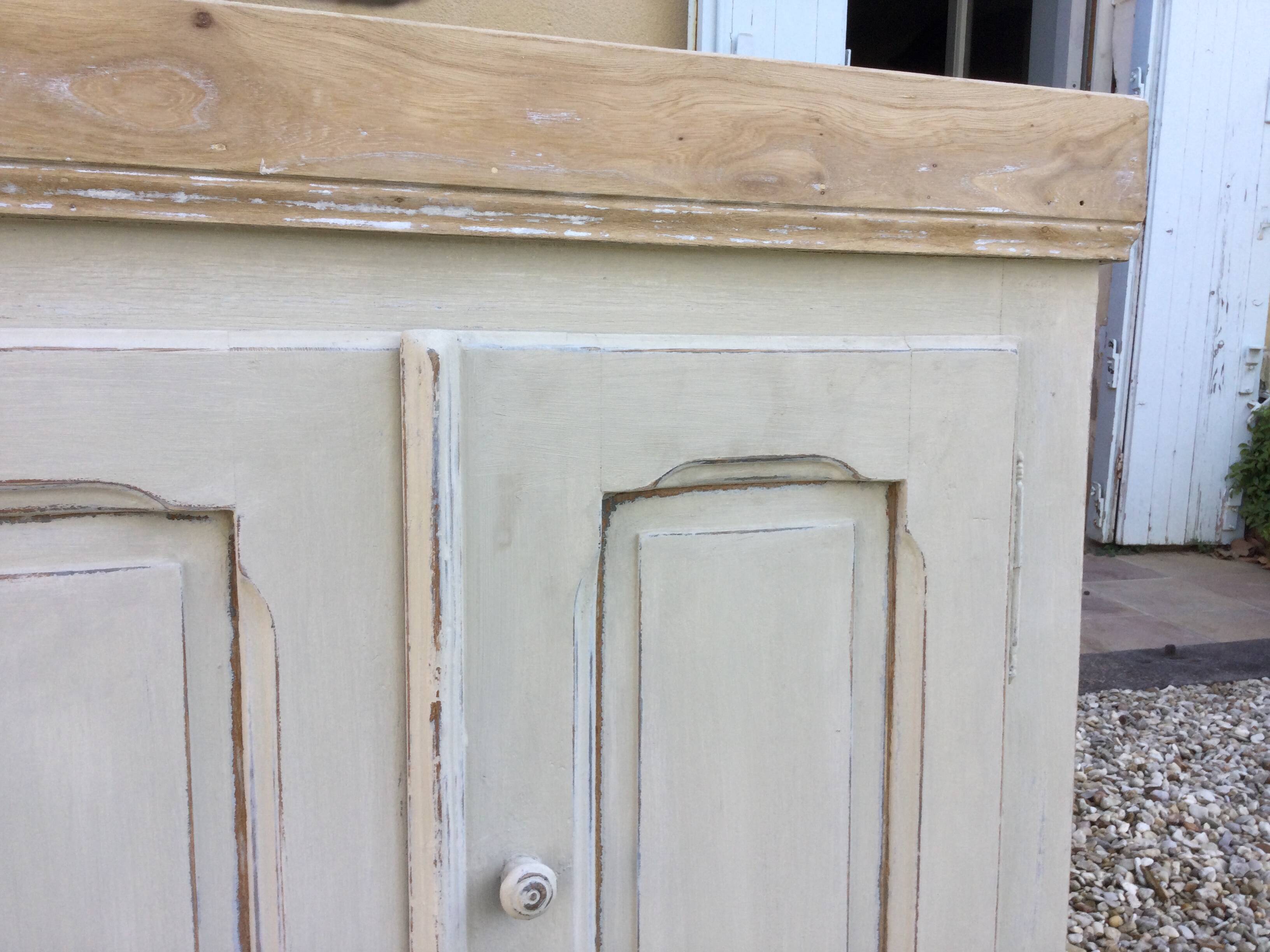 Small patinated Parisian piece of furniture