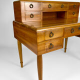Art Deco walnut desk, France, circa 1940