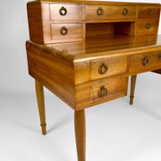 Art Deco walnut desk, France, circa 1940