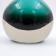Vase de Kolben vert par Tamara Aladin Riihimaki pour Riihimaen Lasi Oy, Finlande