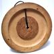XL turned wooden lamp base H.47 cm 1950s design