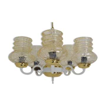 Lustre du milieu du siècle, Tchécoslovaquie, années 1970.