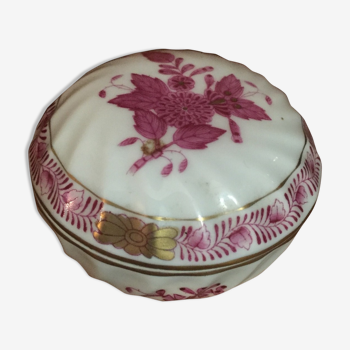 Herend porcelain box - hungary