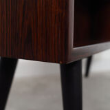 Bibliothèque en palissandre, design danois, années 70, production: Hjørnebo