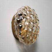 Bubble glass wall light by Helena Tynell for Limburg