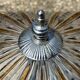 DKN Leuchte "sunburst" ceiling / wall light, RZB, two-tone, vintage, 1950s