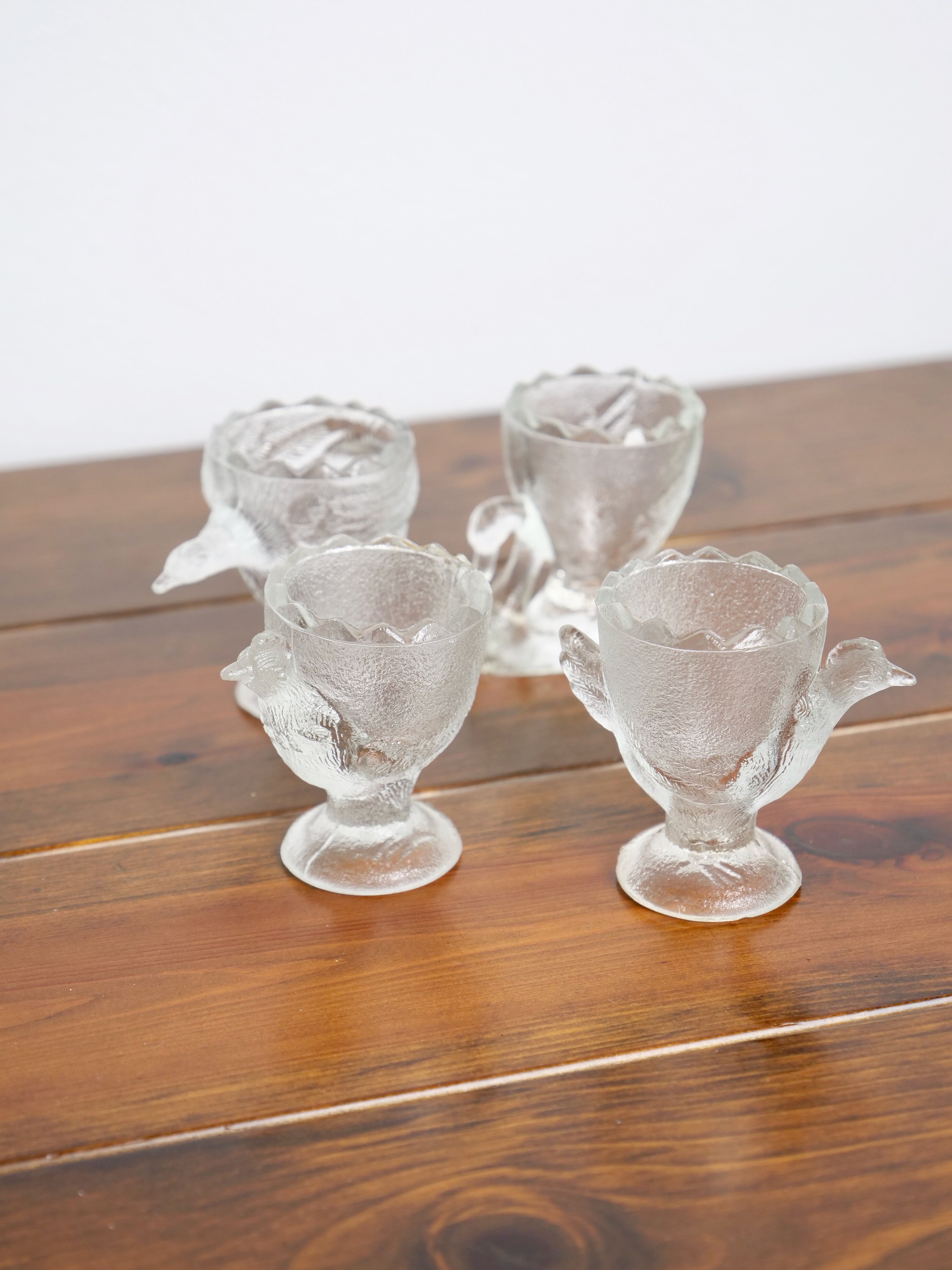 Glass shells deco farmyard